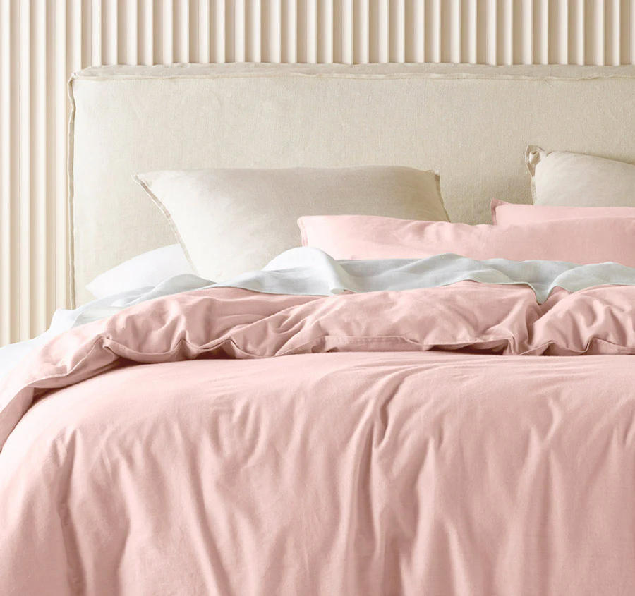 Acacia Quilt Cover Set Range Blush - Image 4