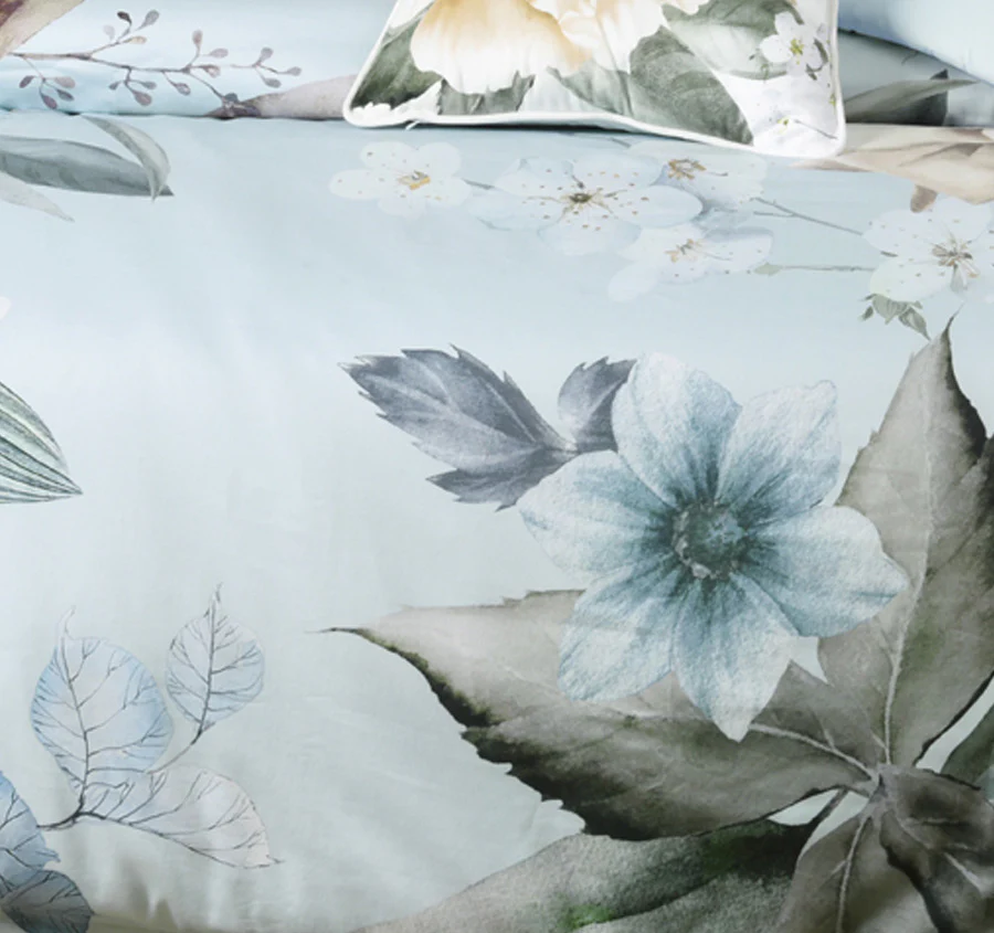Azura Quilt Cover Set Range Blue - Image 2