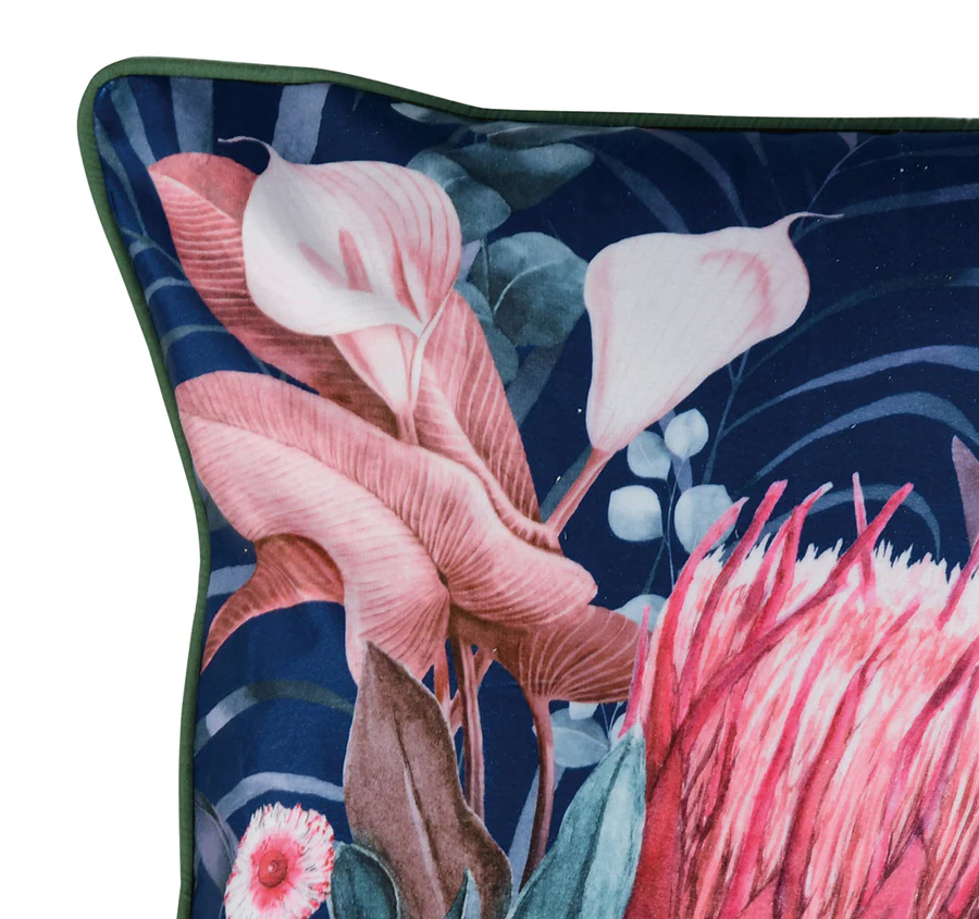 Balwyn 43x43cm Filled Cushion Navy - Image 2