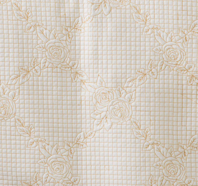 Belle Bedspread Range Ecru - Image 2