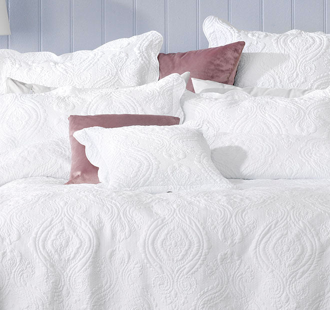 Cordelia Bedspread Set Range White - Image 8