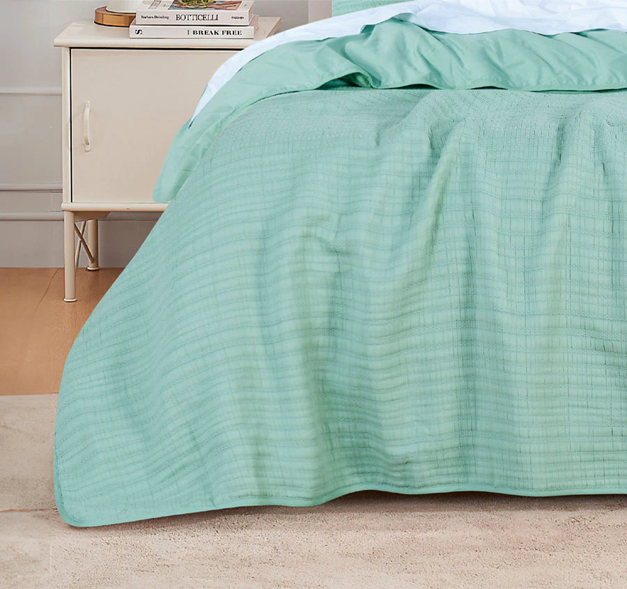 Cressida Coverlet Set Range Sage - Image 3