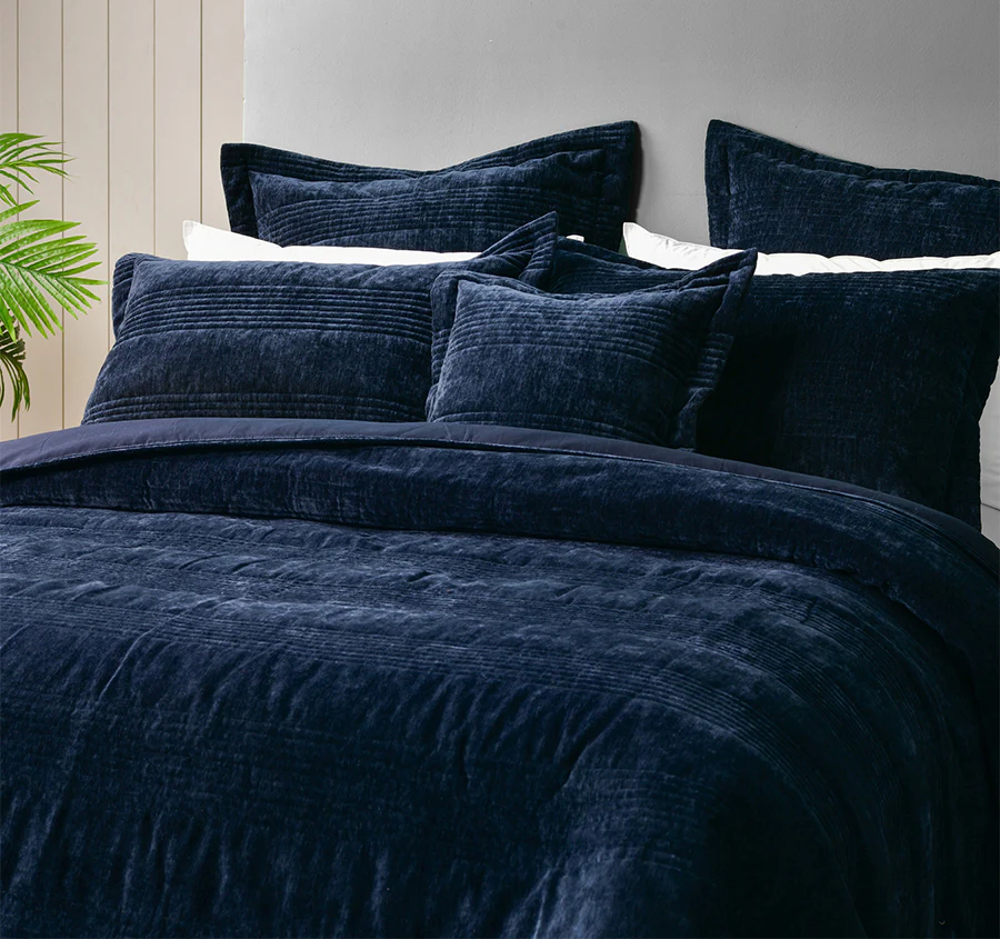 Cyrano 43x43cm Filled Cushion Indigo - Image 3