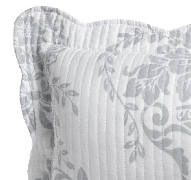 Florence 30x60cm Filled Cushion Grey - Image 2