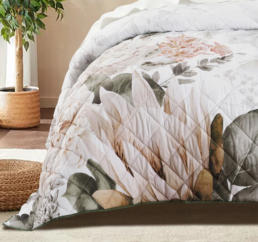 Giselle Coverlet Set Range White - Image 3