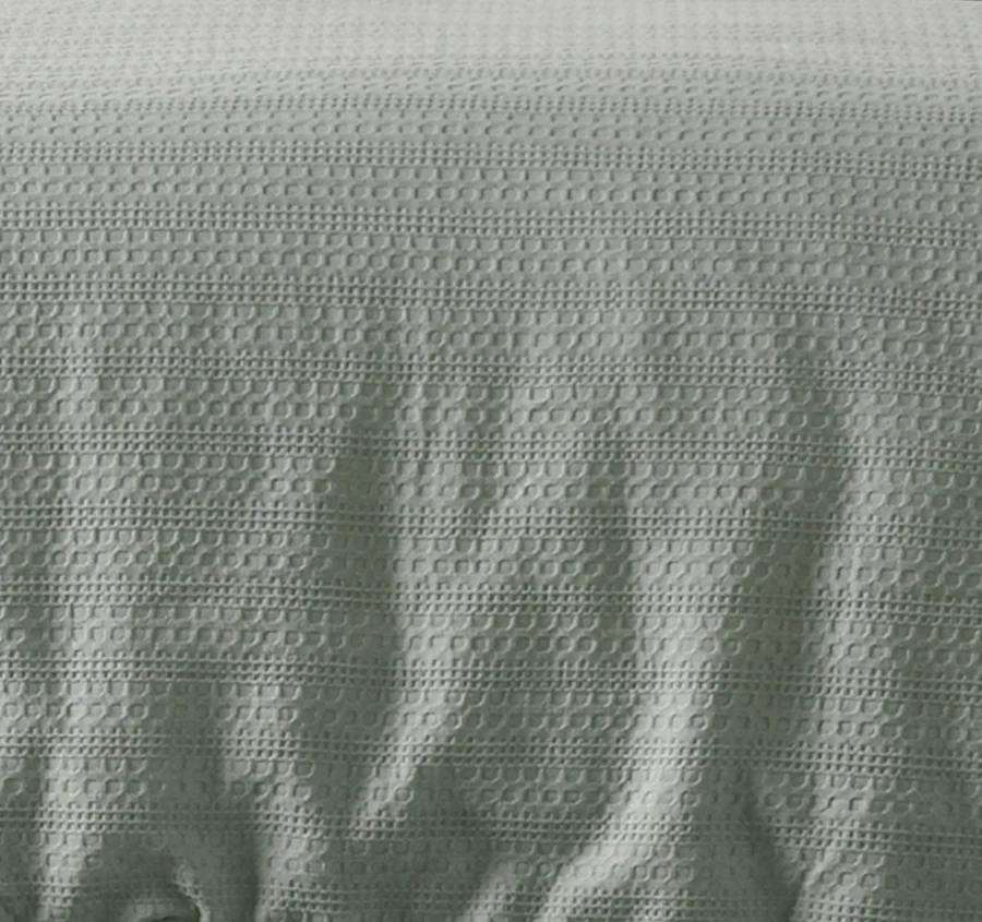 Kahlani Quilt Cover Set Range Sage - Image 2
