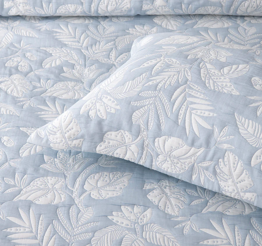 Laurieton Bedspread Set Range Blue - Image 4
