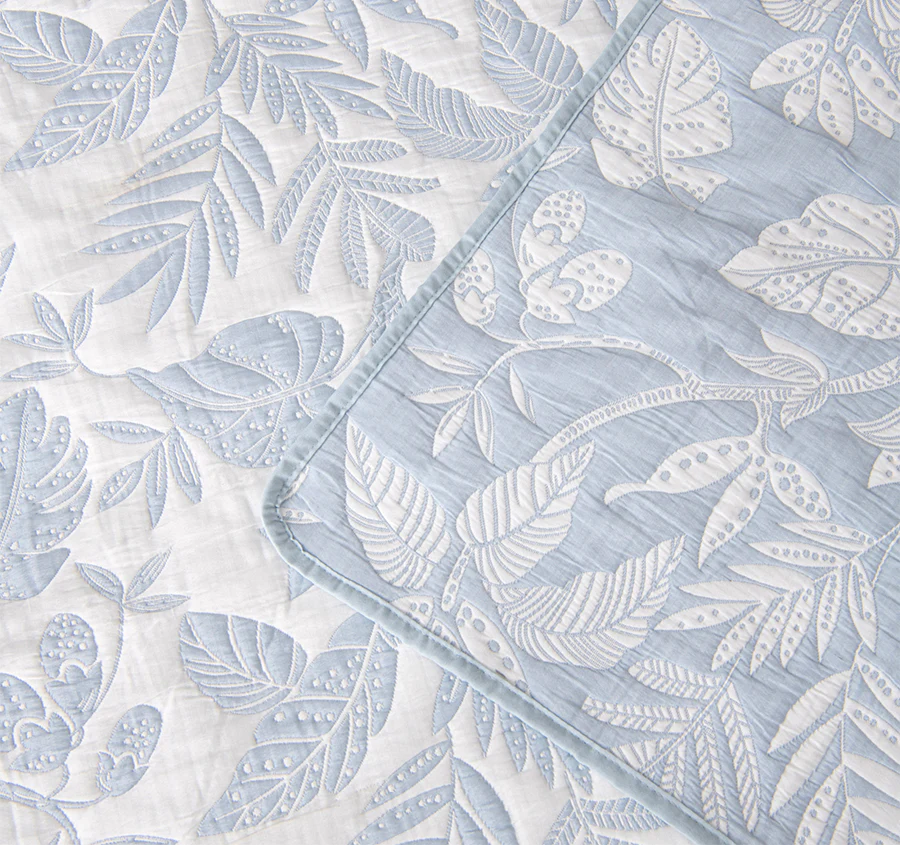 Laurieton Bedspread Set Range Blue - Image 5