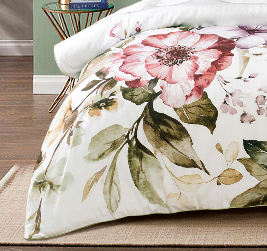 Minette Quilt Cover Set Range White - Image 3