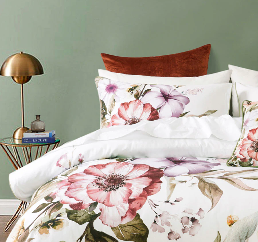 Minette Quilt Cover Set Range White - Image 4