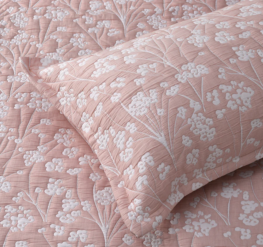 Myra Bedspread Set Range Blush - Image 4