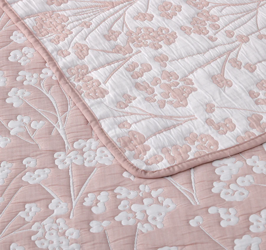 Myra Bedspread Set Range Blush - Image 5
