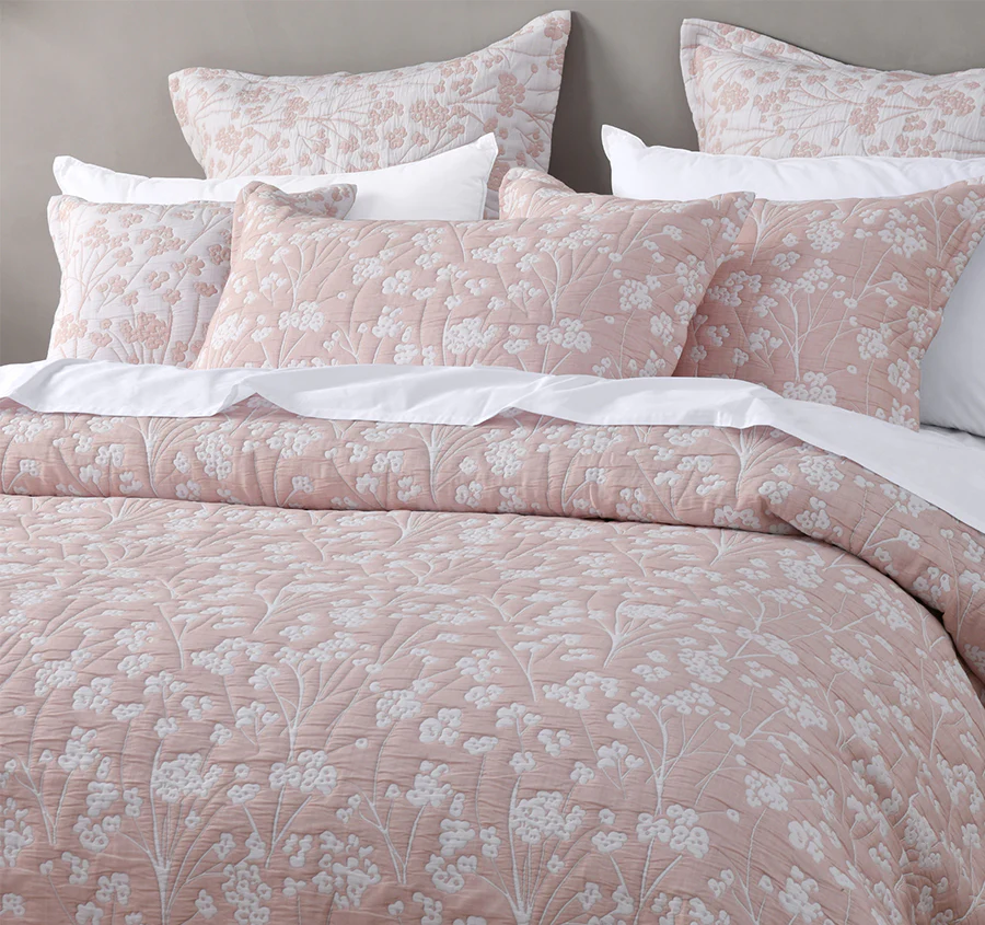 Myra Bedspread Set Range Blush - Image 6