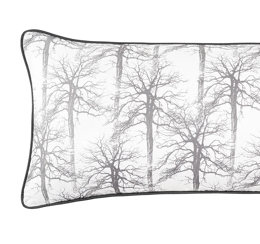 Myrtleford 30x60cm Filled Cushion Grey - Image 2
