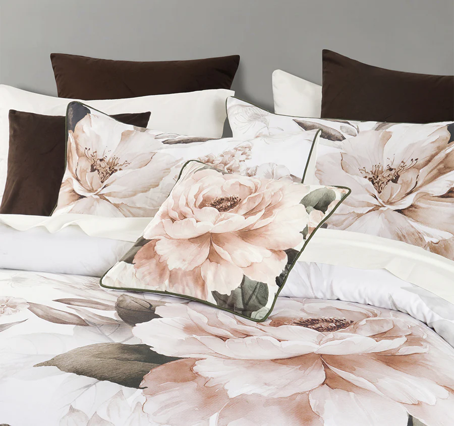 Somerset 43x43cm Filled Cushion White - Image 3