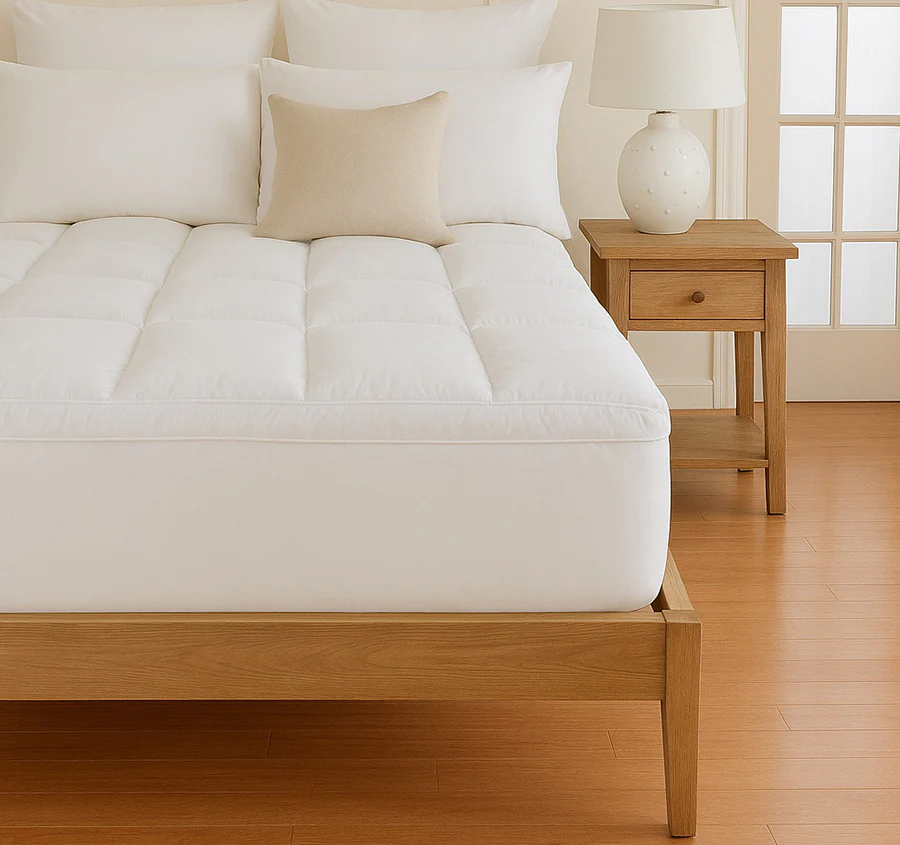 Comfort 1000gsm Microfibre Luxury Mega Fitted Mattress Topper Range