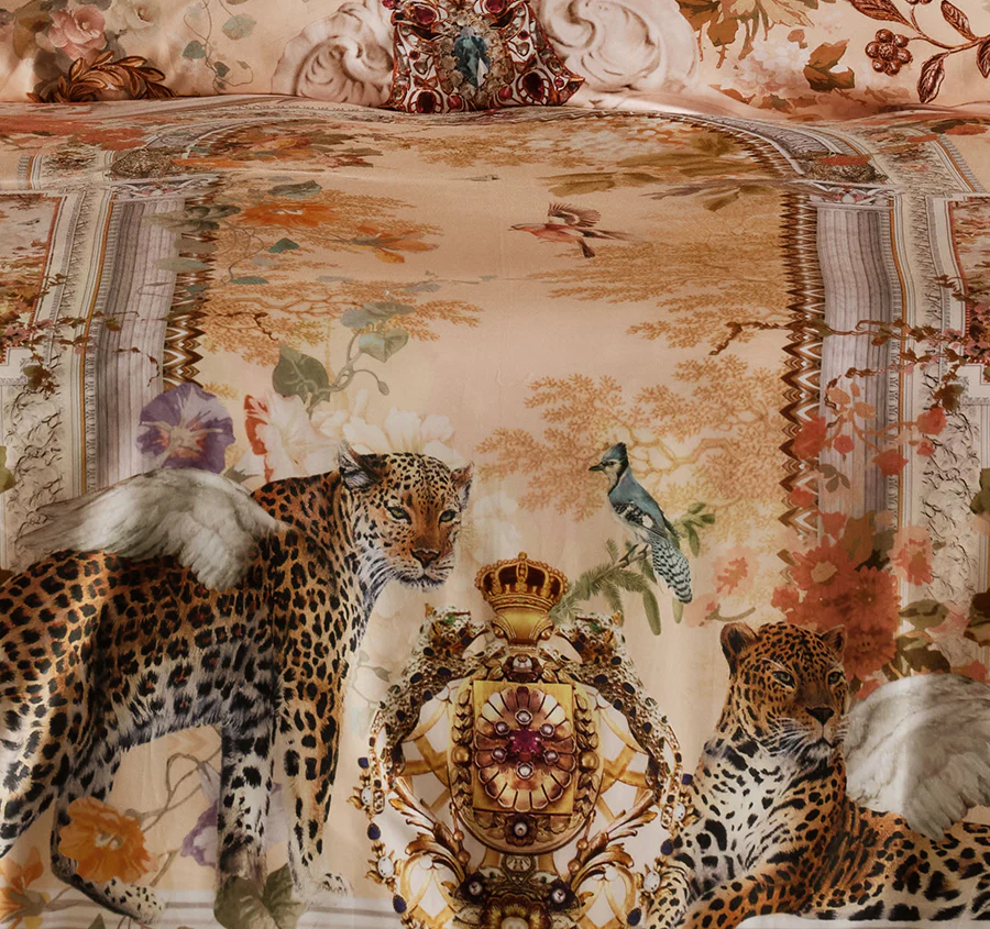 Adorned In Antiquity Quilt Cover Set Range Vanilla - Image 2