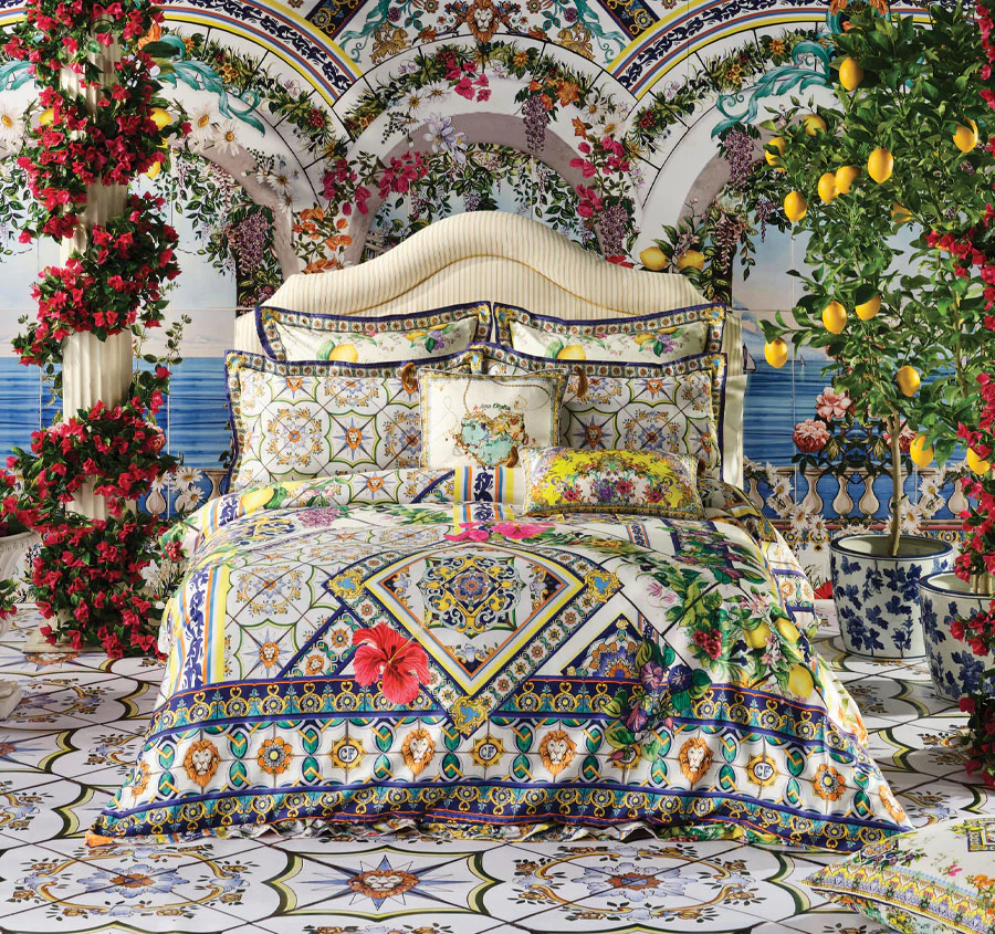 Caterina Quilt Cover Set Range Spritz Yellow - Image 5