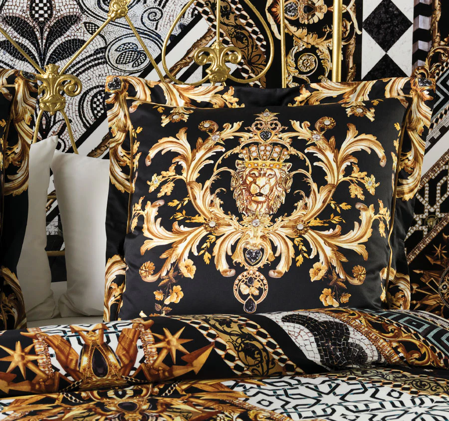 Duomo Dynasty European Pillowcase Black - Image 4