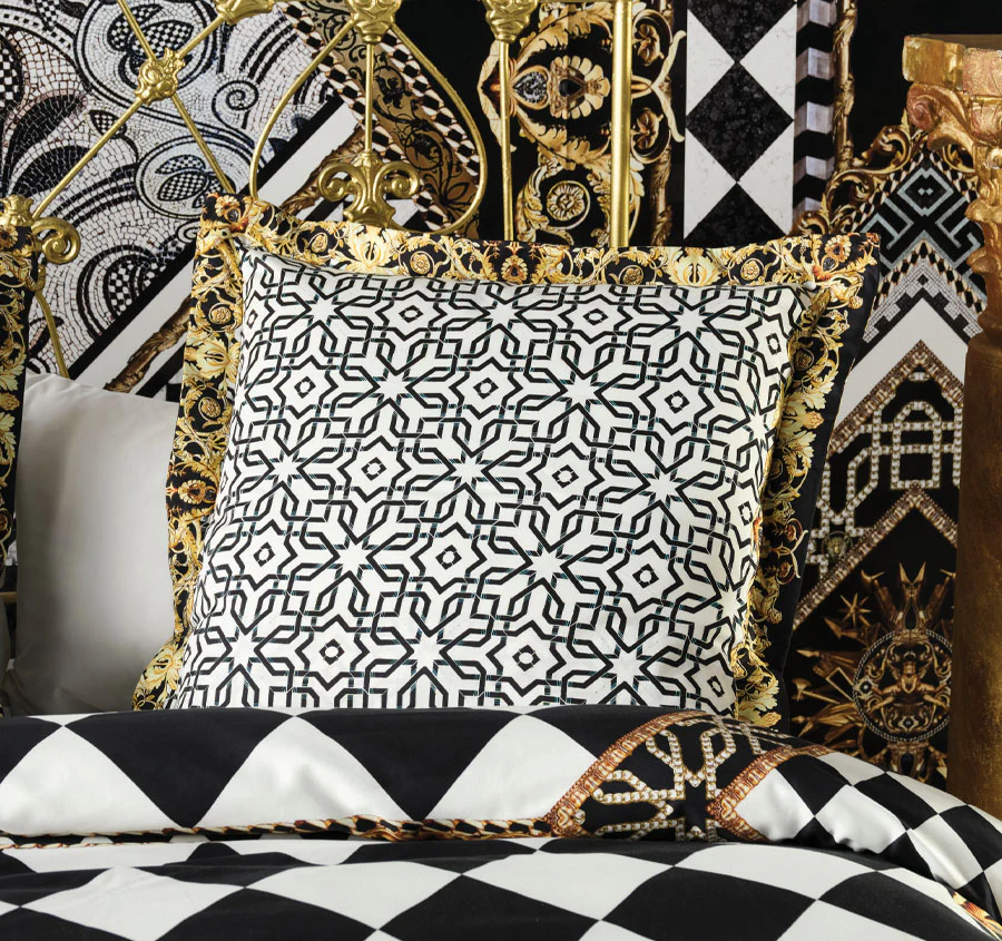 Duomo Dynasty European Pillowcase Black - Image 5