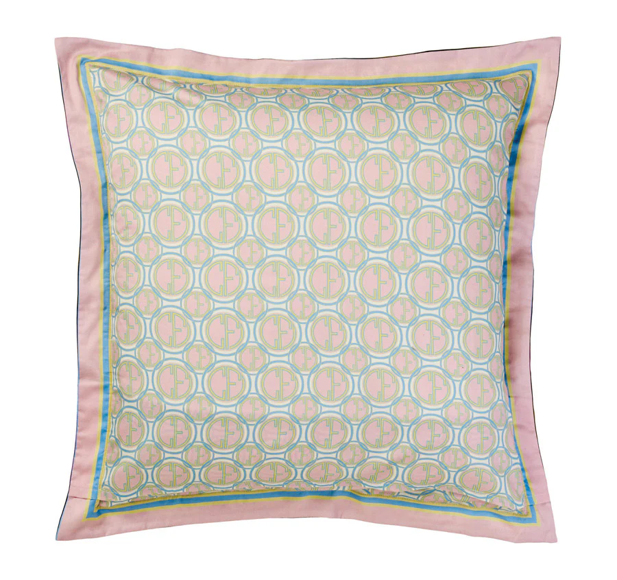 Letters From The Pink Room European Pillowcase Pink - Image 3