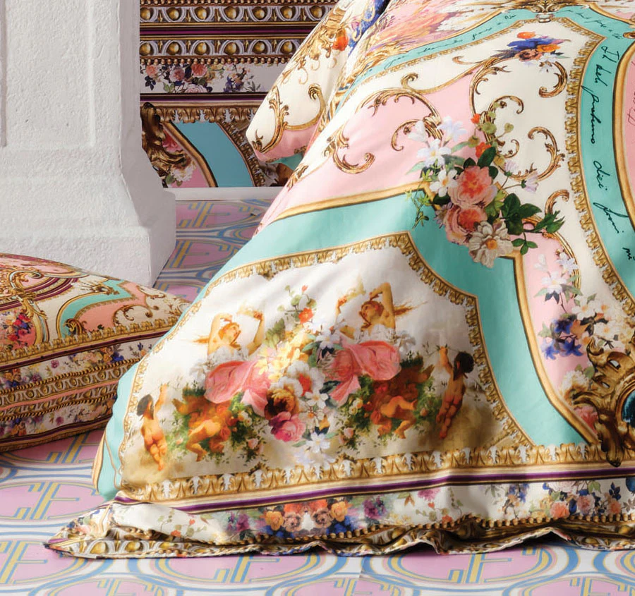 Letters From The Pink Room Quilt Cover Set Range Pink - Image 2