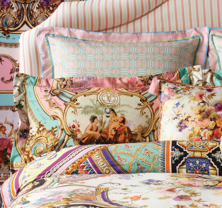 Letters From The Pink Room Quilt Cover Set Range Pink - Image 6