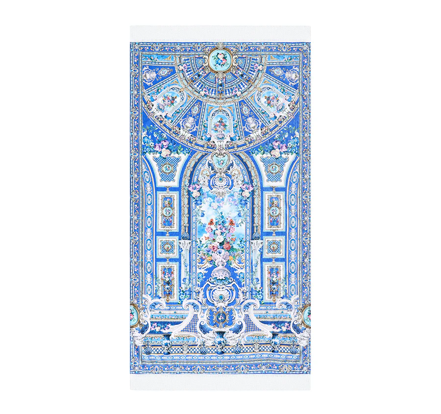 Ottoman Opulence 95x175cm Beach Towel