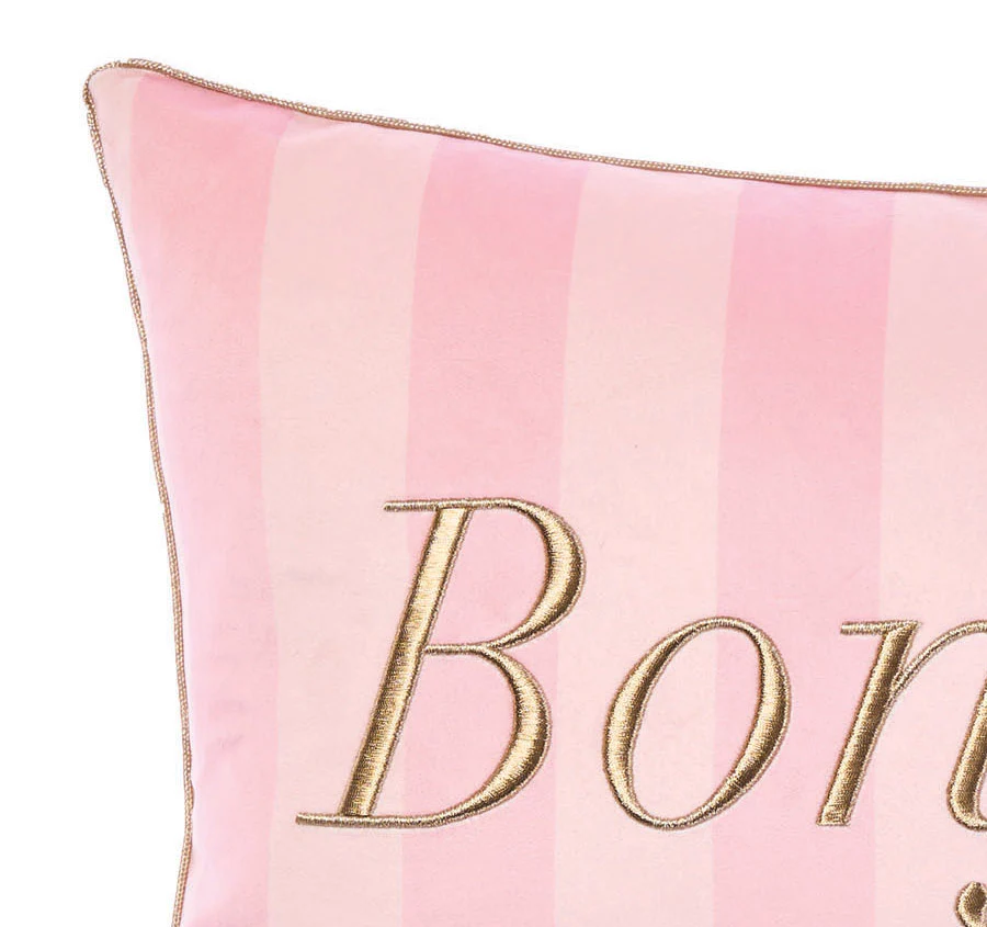 Bonjour 35x55cm Filled Cushion Pink - Image 2