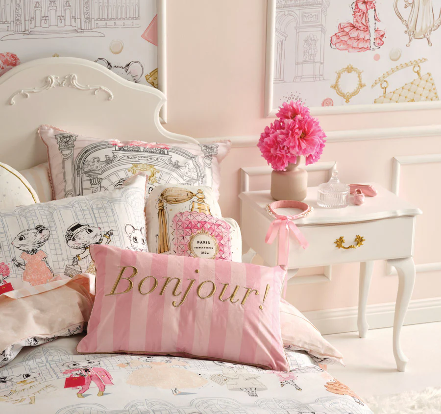 Fashion Claris Quilt Cover Set Range Blush - Image 5