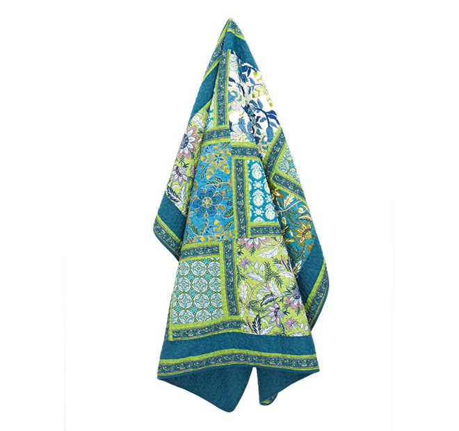 Aquamarine 130x155cm Throw Rug