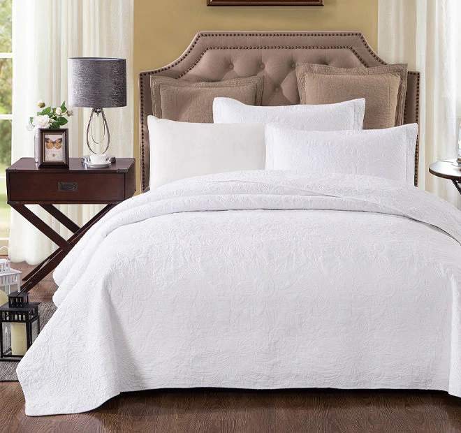 Pure White Coverlet Set Range