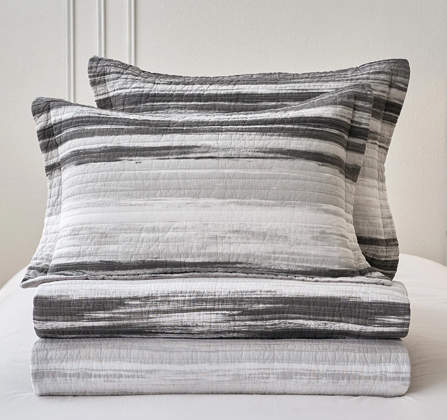 Windsor Grey Coverlet Set Range - Image 4