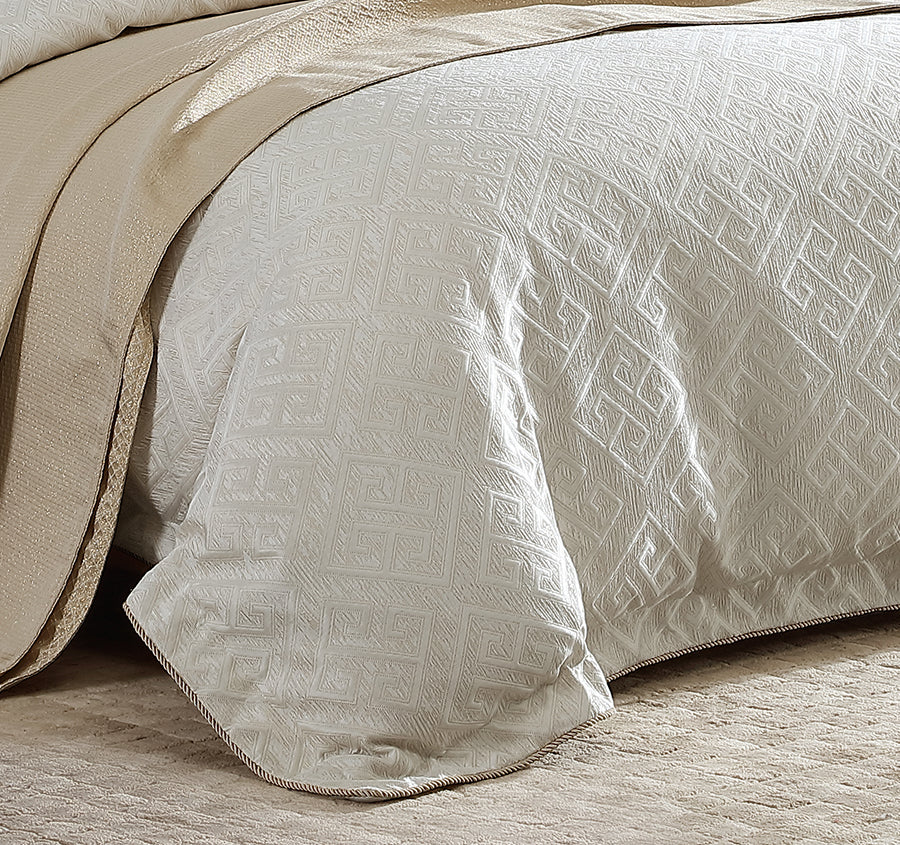 Athena Quilt Cover Set Range Gold - Image 3