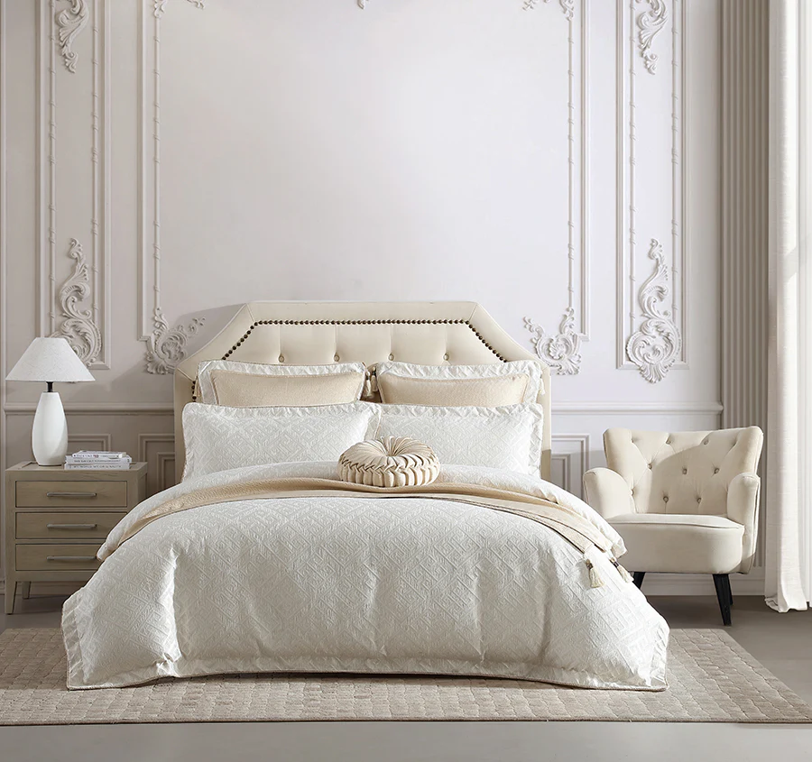 Athena Quilt Cover Set Range Gold - Image 4