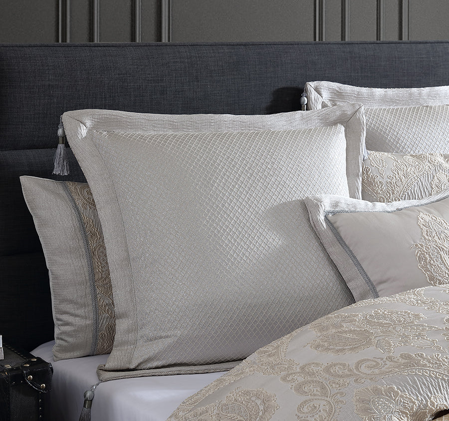 Emerson European Pillowcase Ivory - Image 3