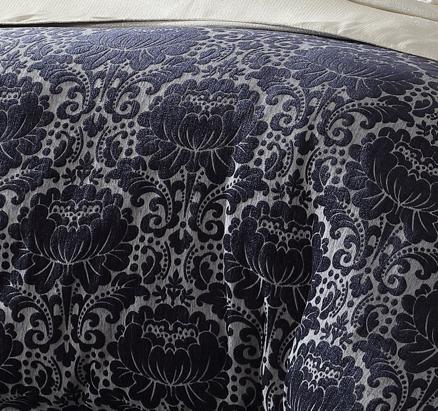 Esmeralda Quilt Cover Set Range Ink - Image 2