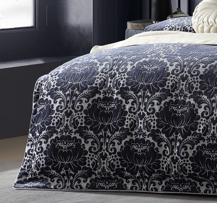 Esmeralda Quilt Cover Set Range Ink - Image 3