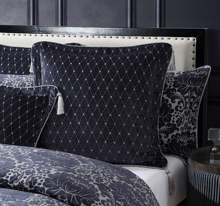 Esmeralda Quilt Cover Set Range Ink - Image 6