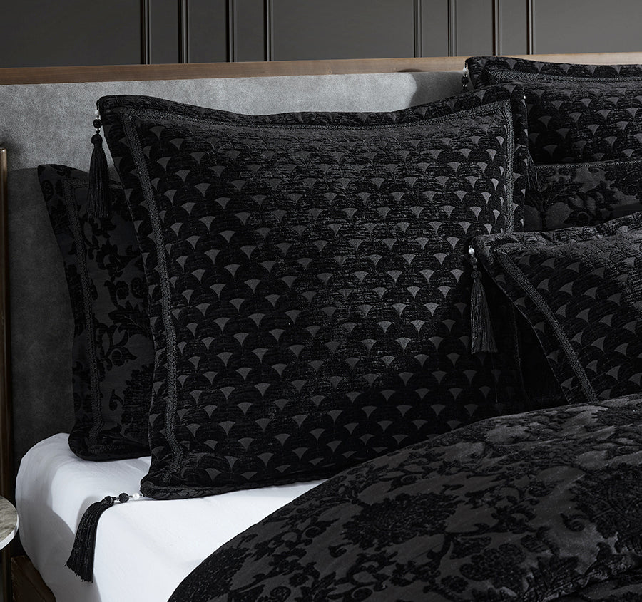 Imperial Quilt Cover Set Range Black - Image 6