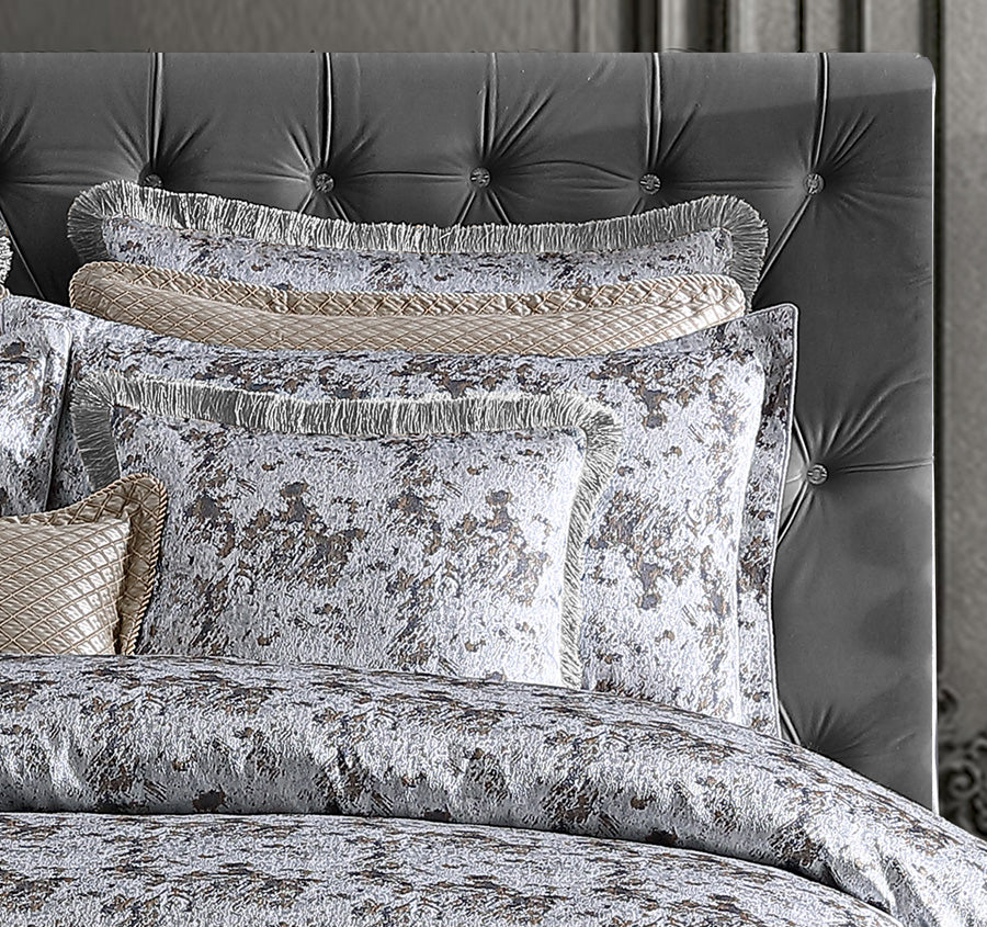 Trieste 45x45cm Filled Cushion Silver - Image 3