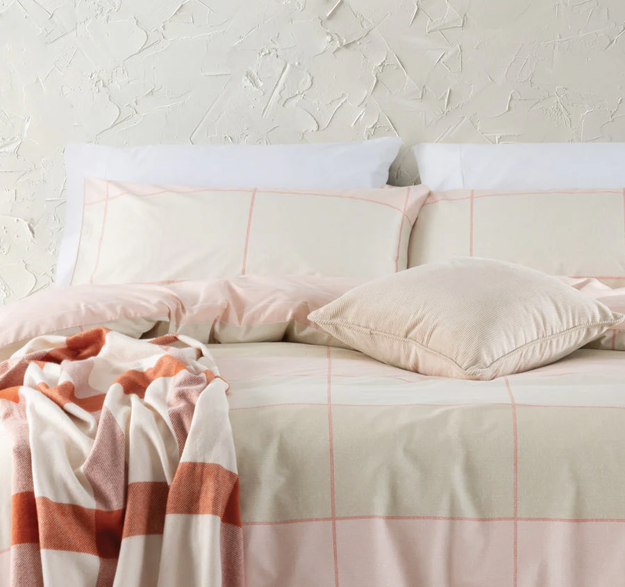 Phoebe Quilt Cover Set Range Blush - Image 4