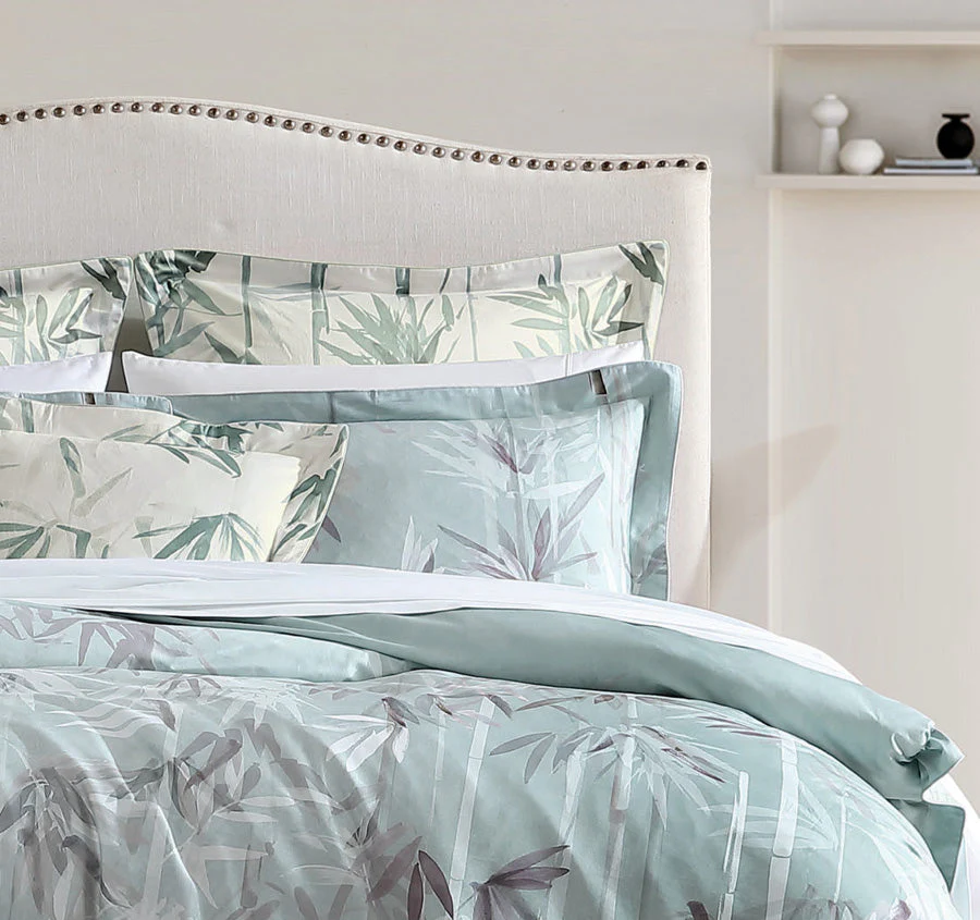 Bamboo Florette Quilt Cover Set Range Sage - Image 4