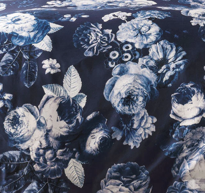 Jardin Quilt Cover Set Range Navy - Image 2