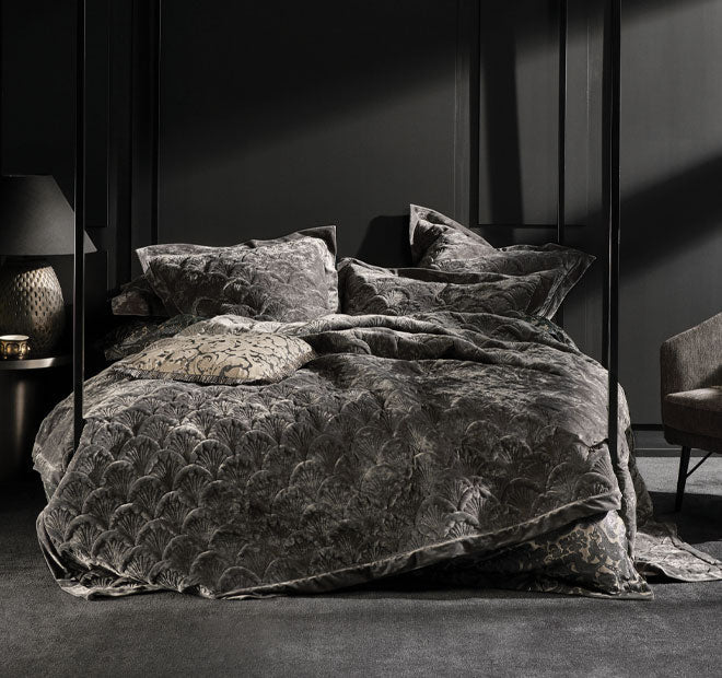 Meyer Standard Pillowsham Pair Charcoal - Image 4