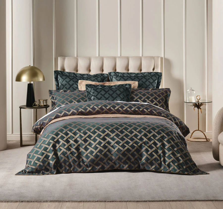 Valeria Quilt Cover Set Range Slate