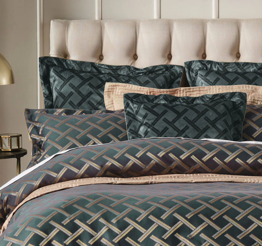 Valeria Quilt Cover Set Range Slate - Image 4