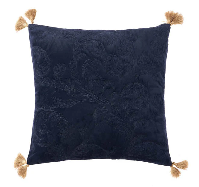 Verity Quilt Cover Set Range Navy - Image 7