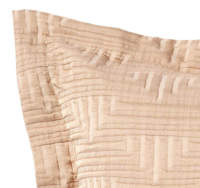 Winston Quilt Cover Set Range Gold - Image 6