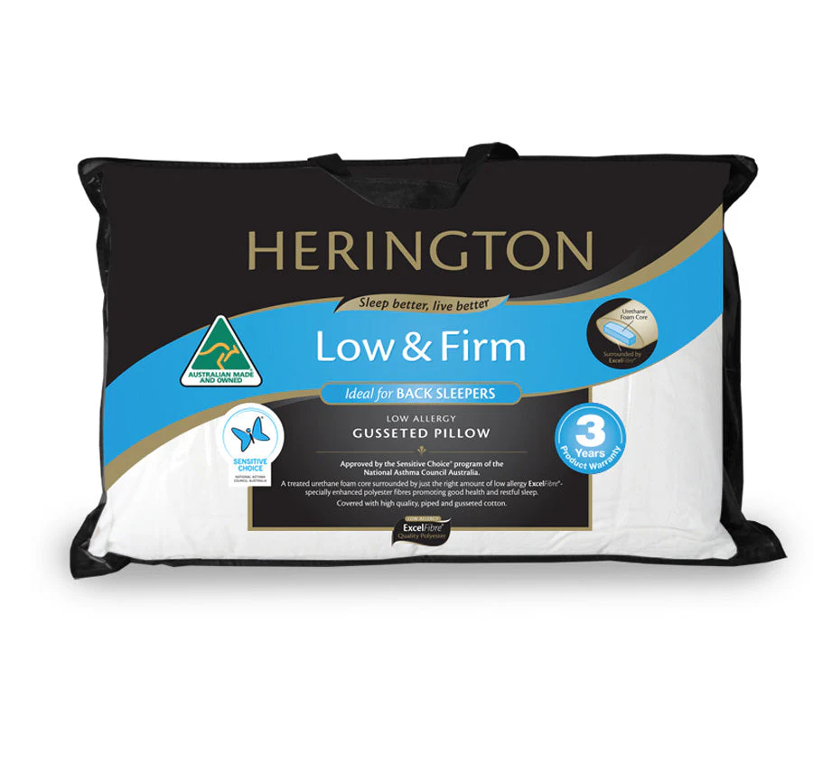 Gusset Low and Firm Pillow
